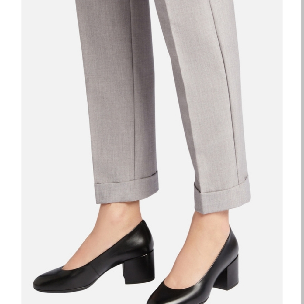 Classic Black Women's Block Heel Pumps